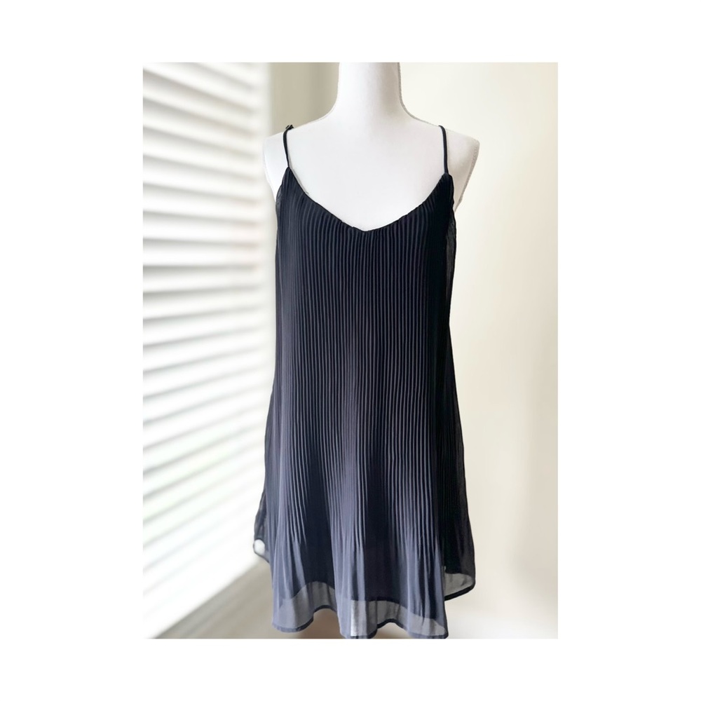Collection B Black Pleated Dress